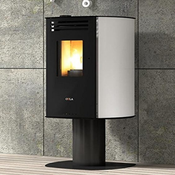 STUFA A PELLET ANSELMO COLA ERMETICA MOD. VISION 7kW