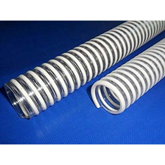 TUBO PVC SPIRALATO PER ALIMENTI