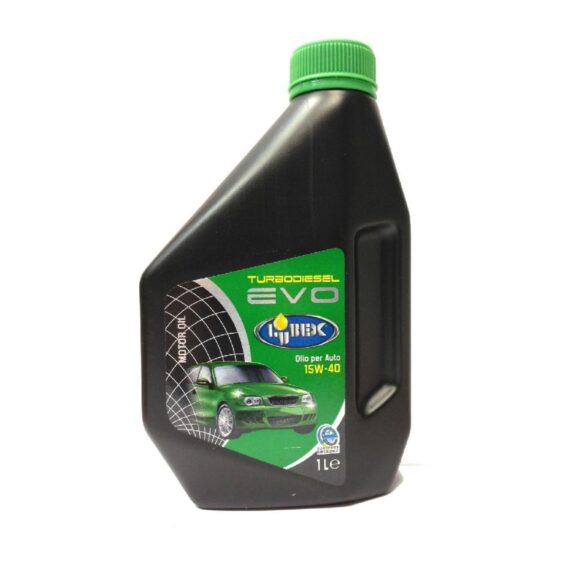 Olio per auto 15w40 Lubex Lubrificante Evo Diesel Lt 1