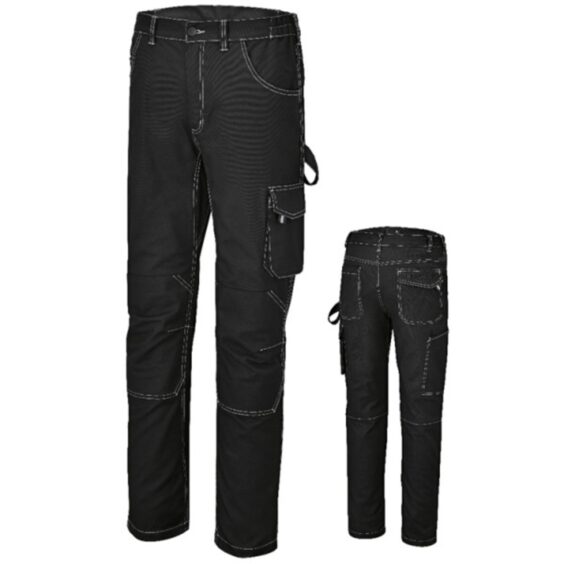 Pantaloni da lavoro elasticizzati Slim fit