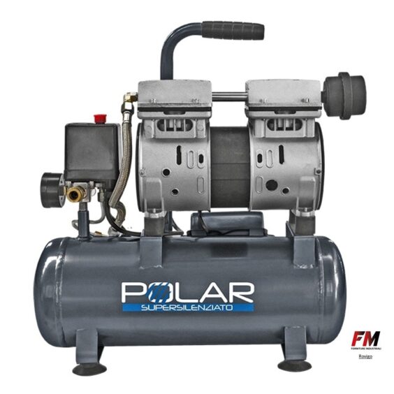 Compressore d’aria Polar  Lubrificato 8 Lt