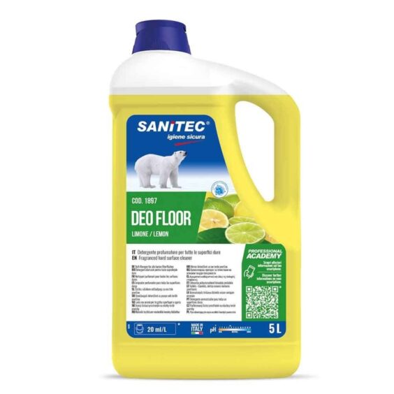 DEO FLOOR DETERGENTE PROFUMATO SANITEC