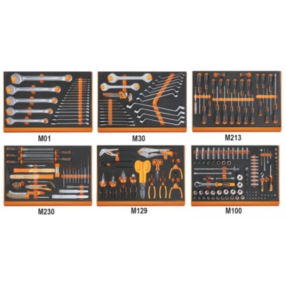 Assortimento di 214 utensili per impiego universale 5988VU/M